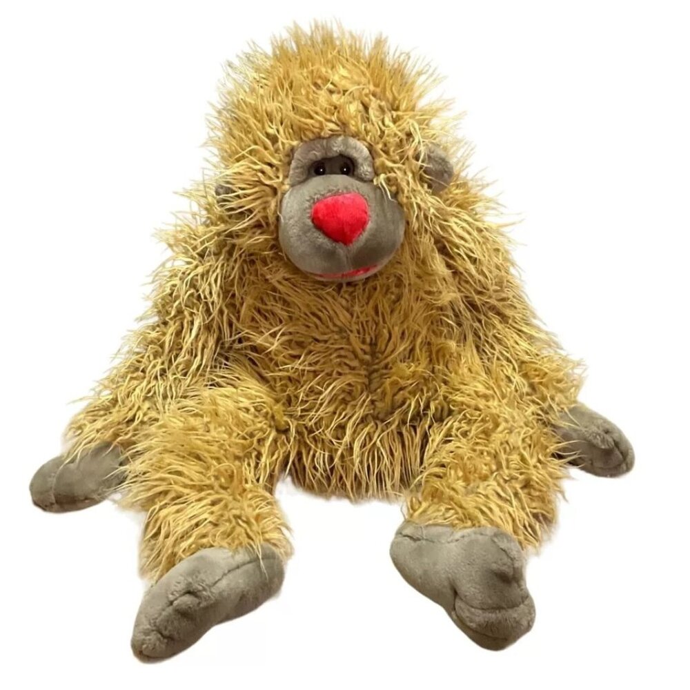 Vtg Dan Dee Orangutan Stuffed Animal Plush Ape Monkey Large 30" H Soft